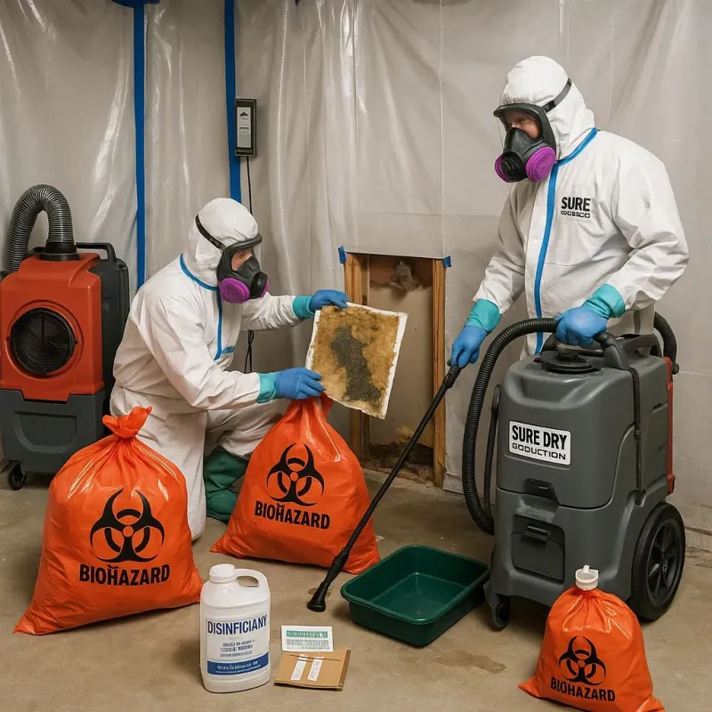 Contaminated Water Handling Protocols process in Kernville, CA