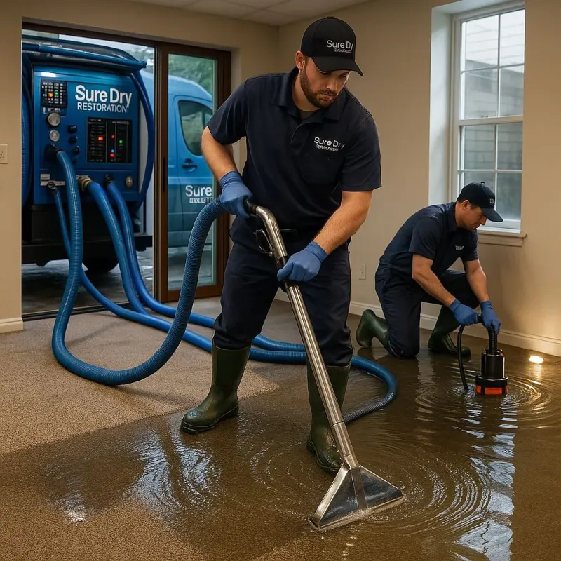 Water Extraction and Removal process in Kernville, CA